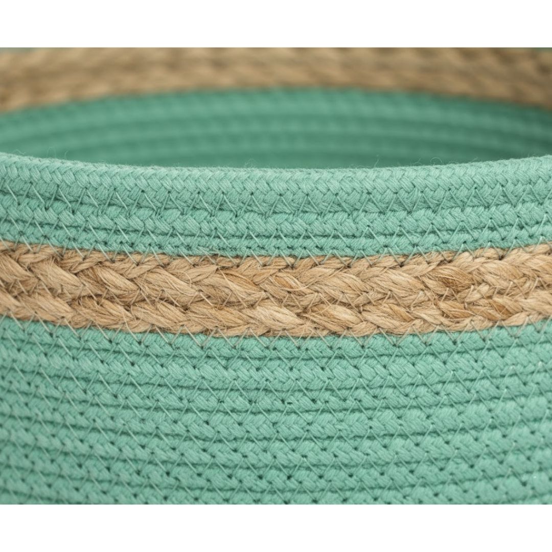 Eco-Friendly Braids in Middle Storage Basket